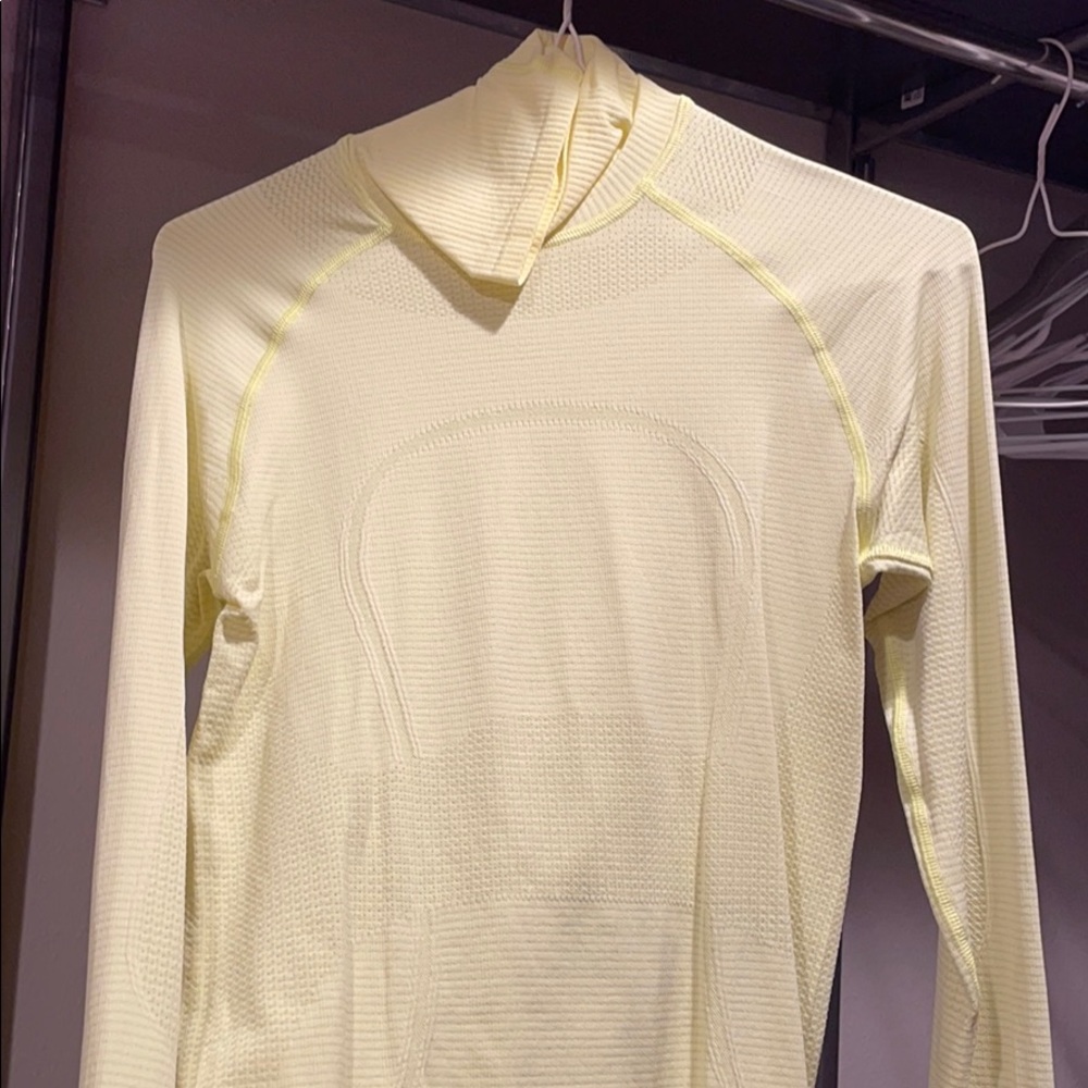 Lululemon bright yellow swiftly tech long sleeve